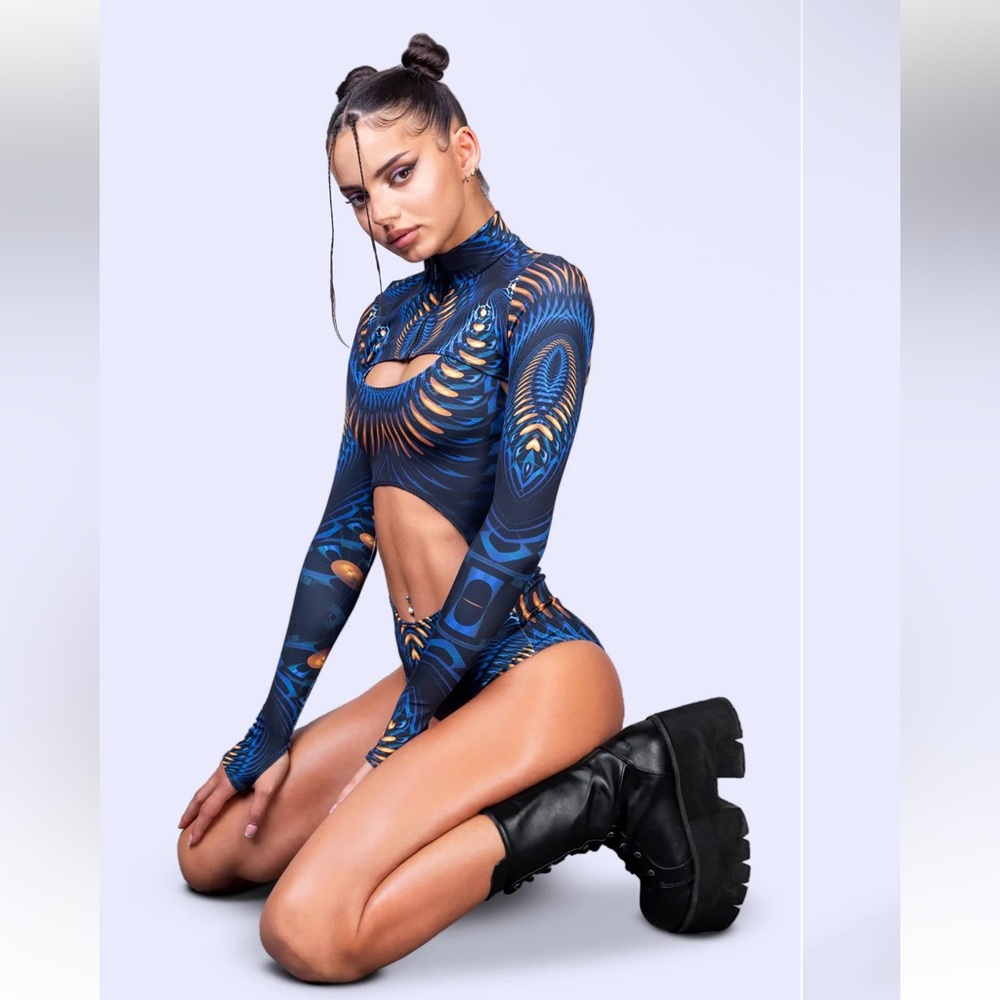 Badinka Nara Shrug 2 Piece Bodysuit